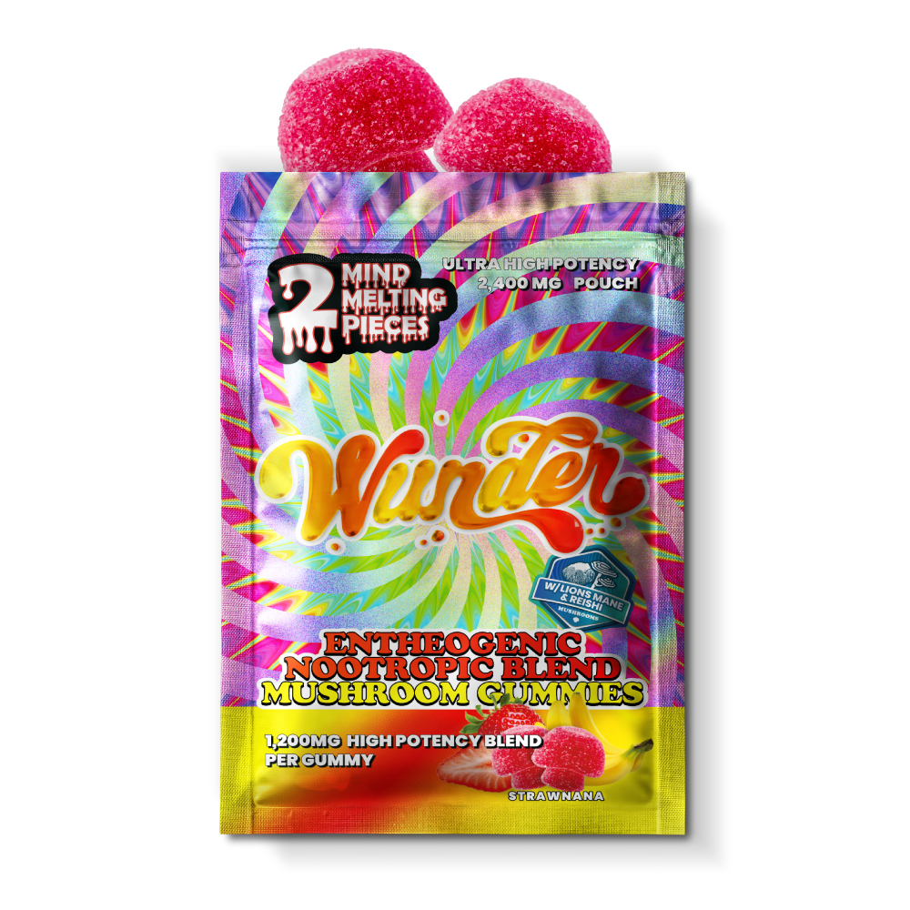 Wunder Mushroom Gummies Strawnana