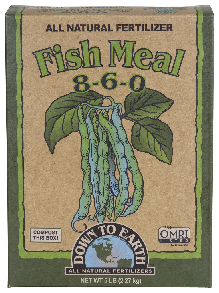 Down To Earth Fish Meal 8-6-0 *OMRI*