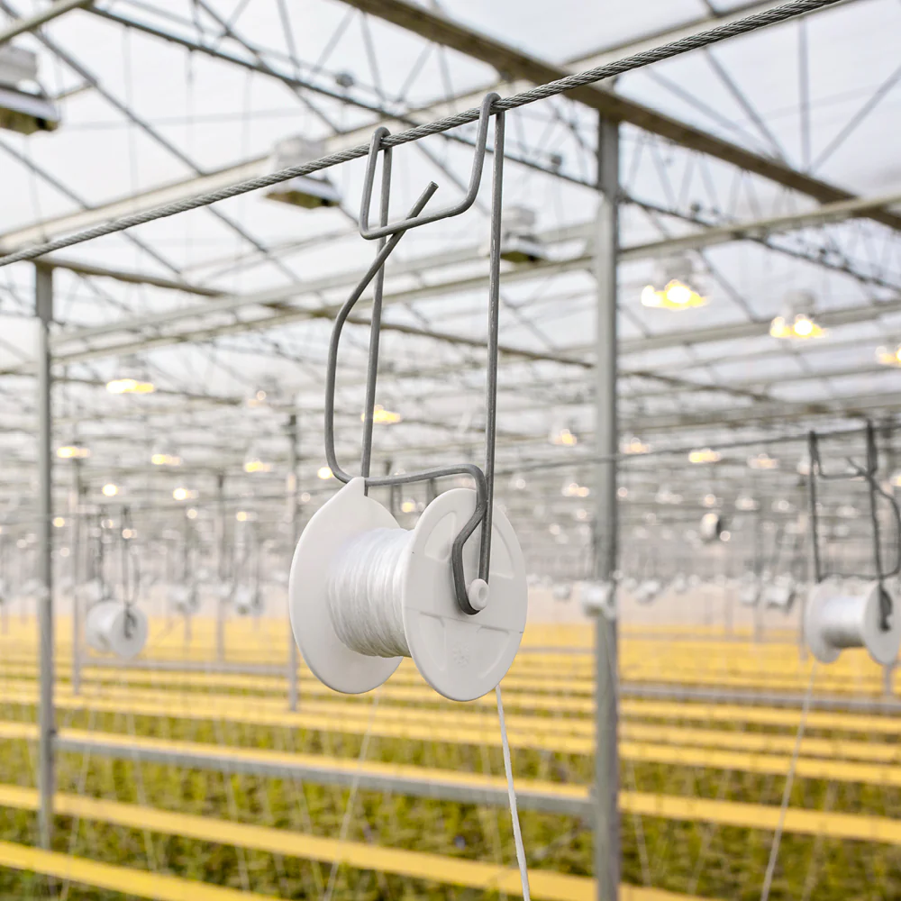 Tomato RollerHook with 118 ft Twine - Set of 25