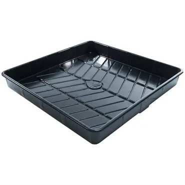 Botanicare® Original Grow Trays OD Tray - 4ft x 4ft - Black