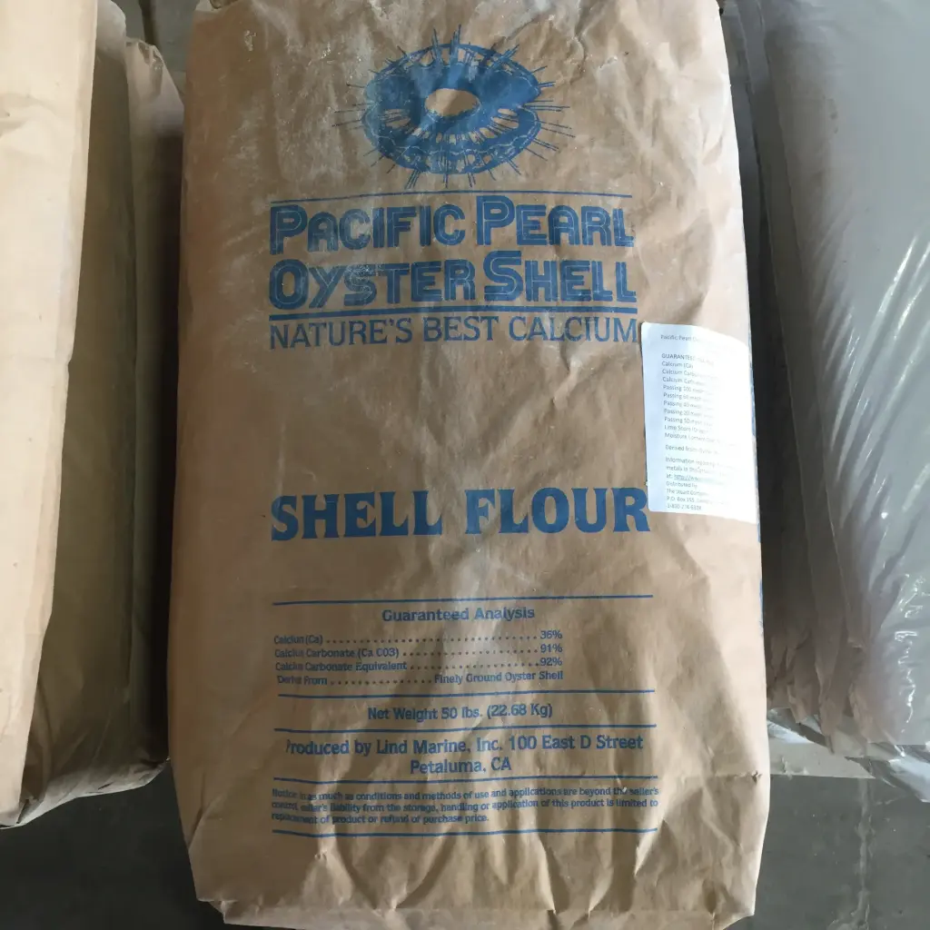Pacific Pearl Oyster Shell Flour, 7 lb