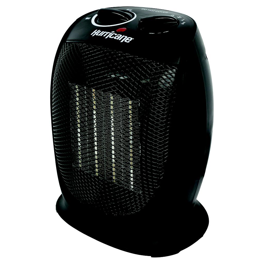 Hurricane Heatwave Ceramic Compact Heater With Thermostat, 1500 Watt