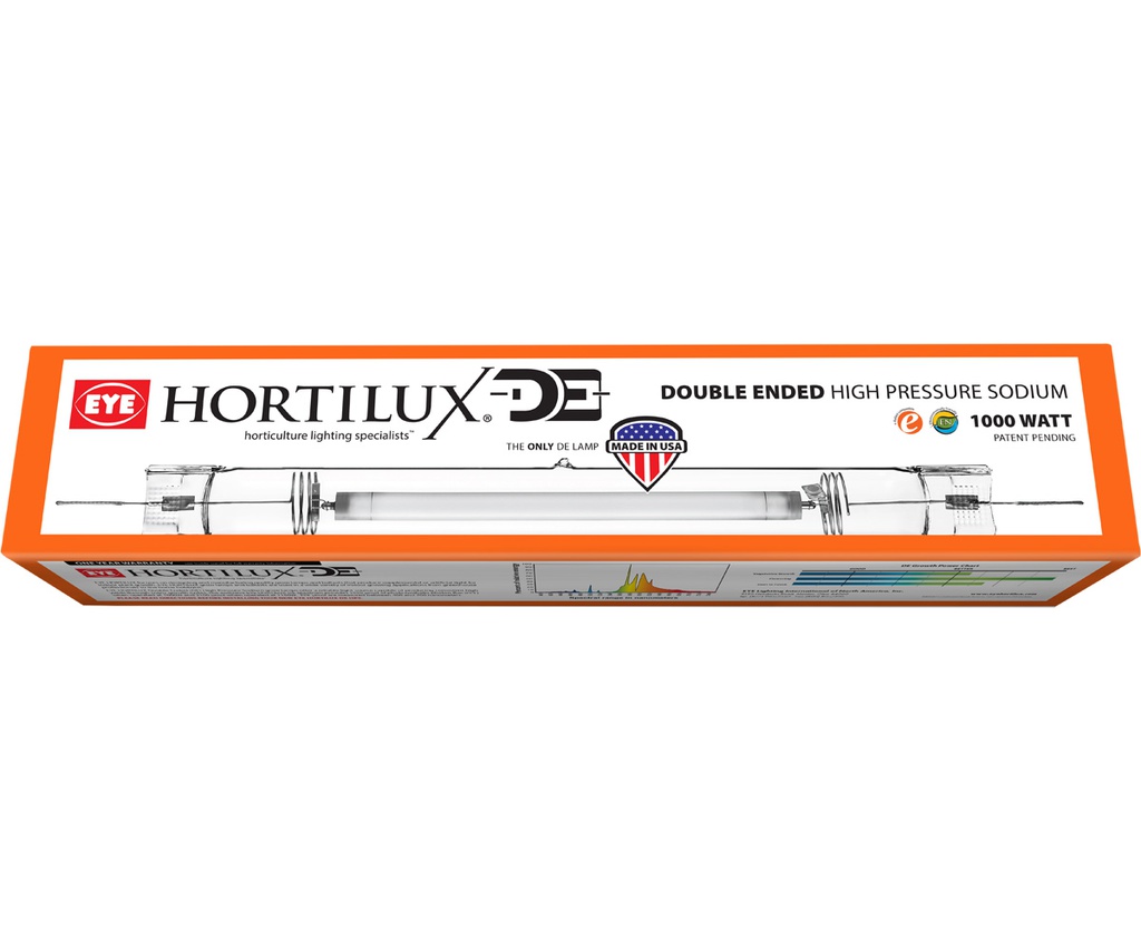 EYE Hortilux Double Ended High Pressure Sodium Lamp, 1000W