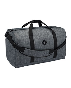 Revelry Continental Striped Dark Grey Duffle Bag, Large