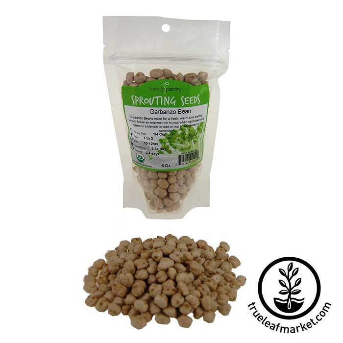 Handy Pantry Garbanzo Bean - Organic - Sprouting Seeds