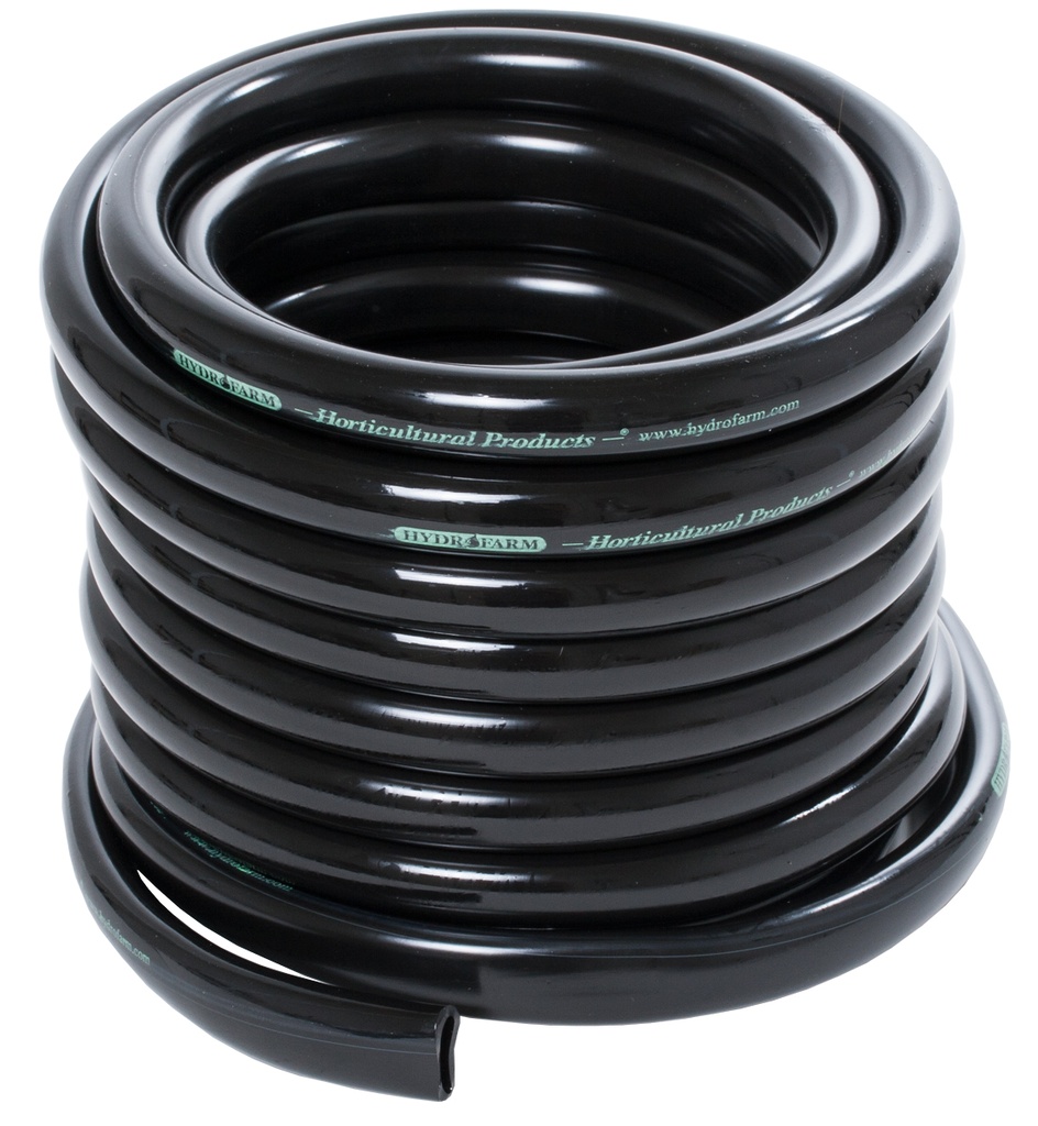 Active Aqua Black Vinyl Tubing, 1/2 in ID, 25 ft