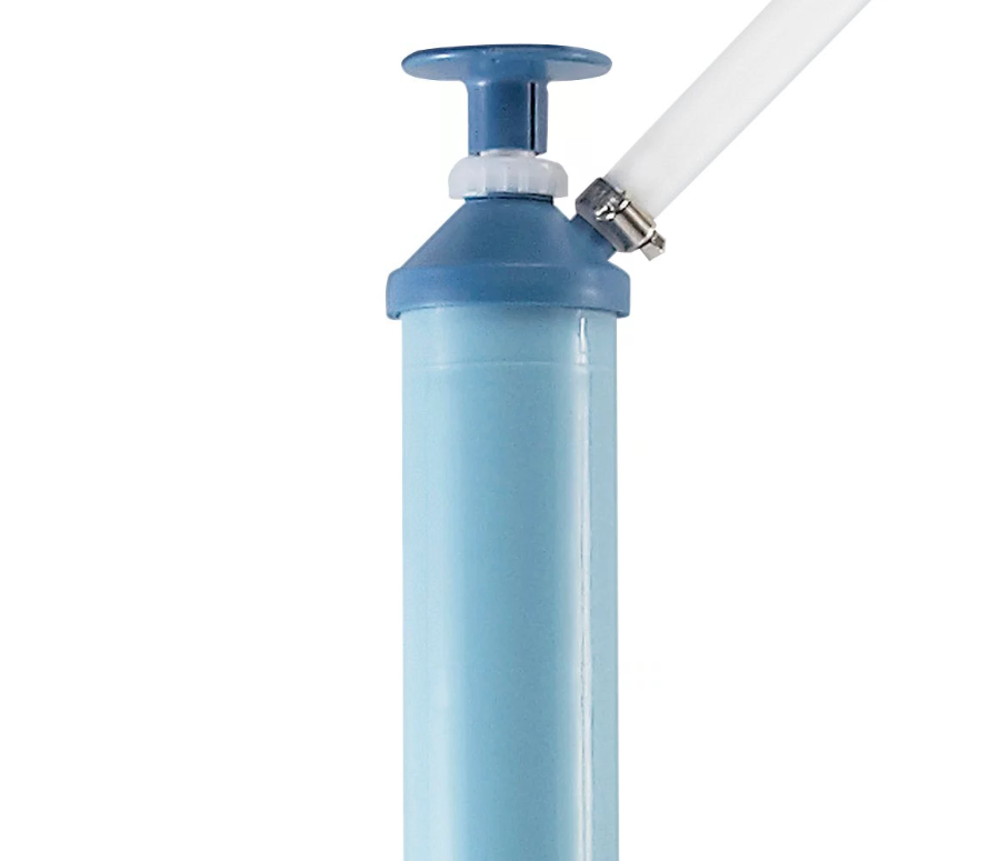 Blue Plastic Drum / Pail Pump