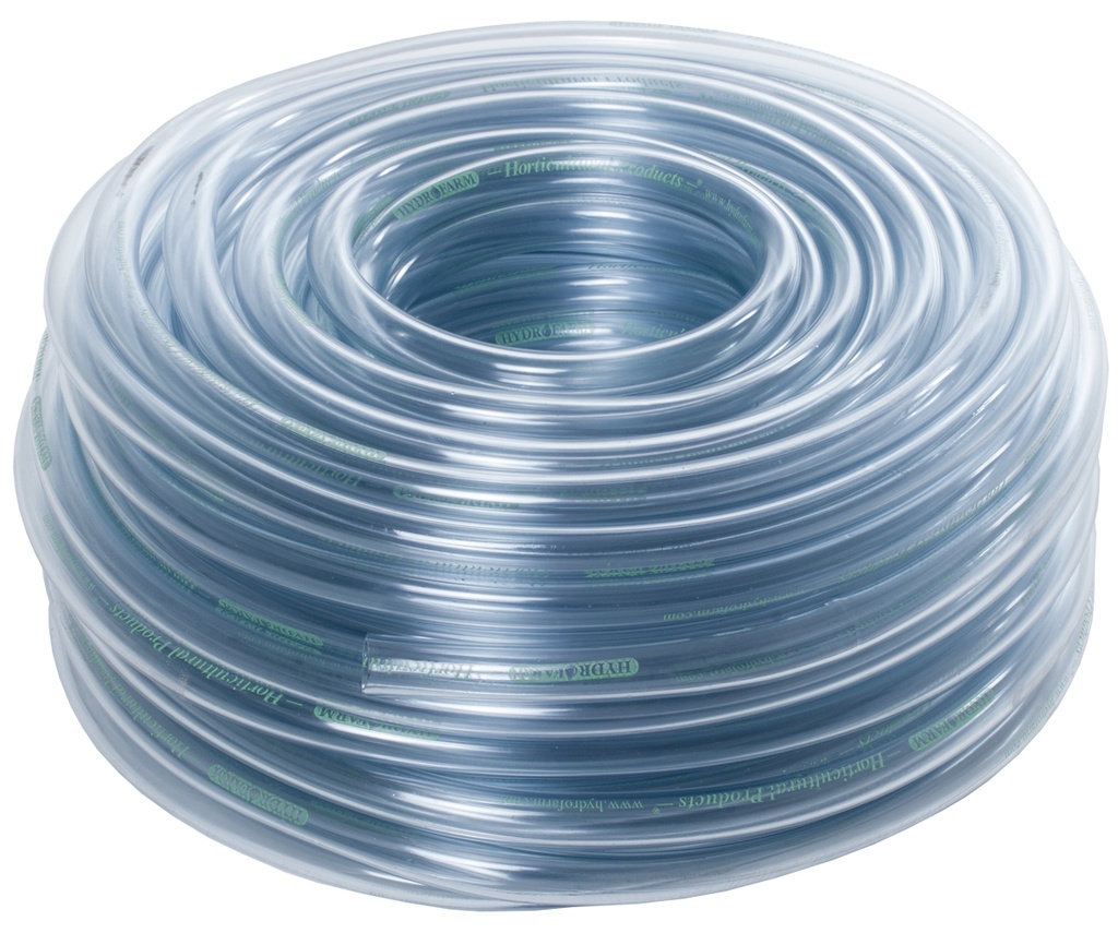 Clear Vinyl Tubing, 3/16 In ID