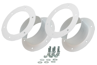 Dual Flange Kit, 6 in