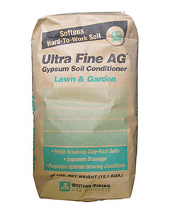 Ultra Fine AG Gypsum Soil Conditioner, 40 lb