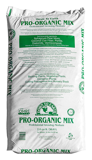 Down To Earth Pro-Organic Mix, 2 cu ft