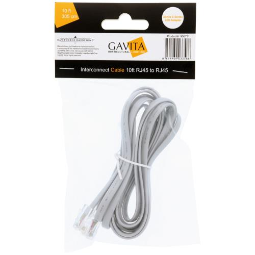 Gavita E-Series LED Adapter Interconnect Cable RJ45 to RJ45