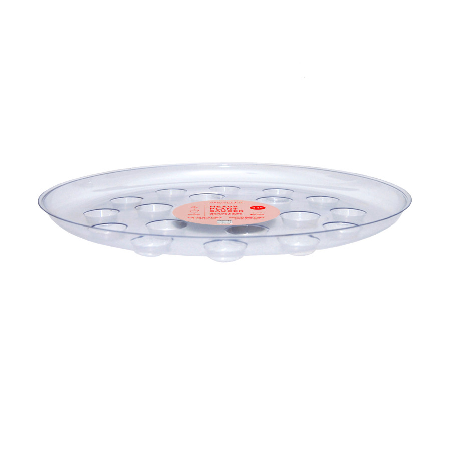 Curtis Wagner Plastics Designer Series Heavy Gauge Saucer, 14 in