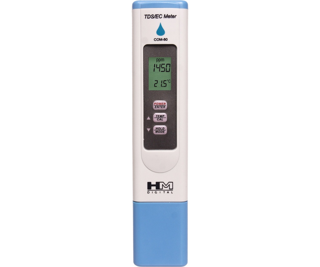 HM Digital COM-80 EC/TDS/Temp Waterproof Hydro Tester