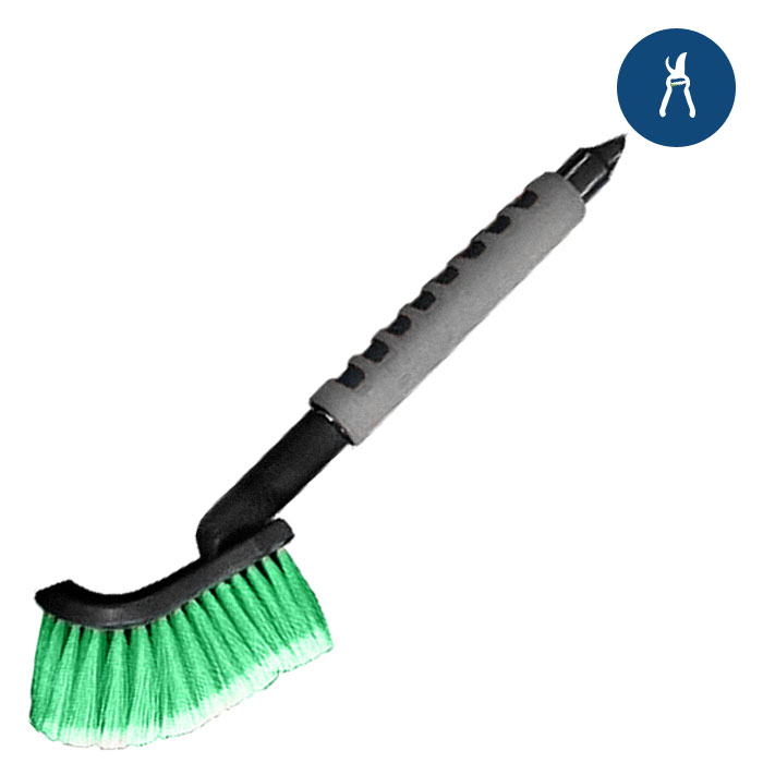 Handheld Flood Tray Brush