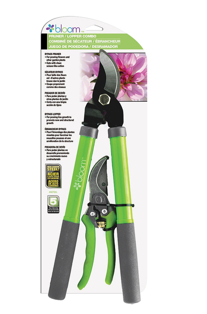 Bond Bloom 15 Inch Lopper &amp; 8 Inch Pruner Combo