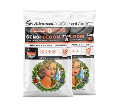 Advanced Nutrients Sensi Bloom Powder A & B, 5 lbs