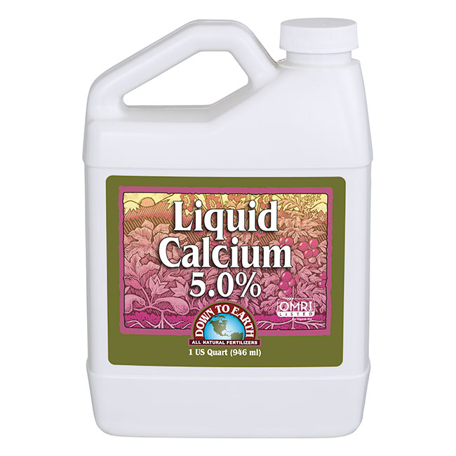 Down To Earth Liquid Calcium 5% *OMRI*