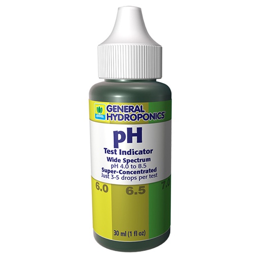 [HGC722145] General Hydroponics pH Test Kit 1 oz