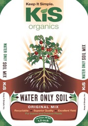 [KISWOS1.5] KiS Organics Water Only Soil Mix, 1.5 cu ft