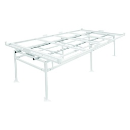 Fast Fit Rolling Bench Tray Stand 4 ft x 8 ft