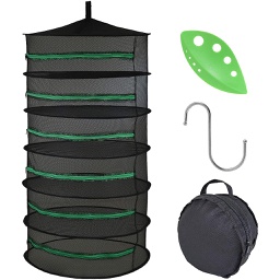 [N1903] EZI Dry Rack With Clips, 6 Tier, 3 ft