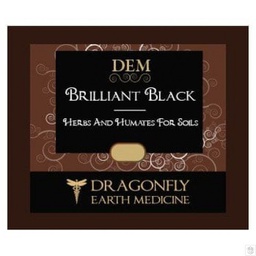 [BrBl1lb] DragonFly Earth Medicine Brilliant Black