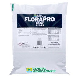 [HGC718006] General Hydroponics FloraPro Grow Soluble 9-11-19, 25 lb