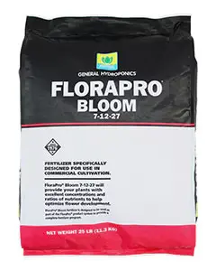 [HGC718029] General Hydroponics FloraPro Bloom Soluble 7-12-27, 25 lb