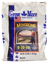 [721576] Grow More Mendocino Flower &amp; Bloom 6-30-30, 25 lb