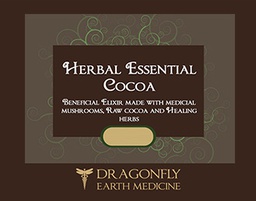 [HerbEssC200g] DragonFly Earth Medicine Herbal Essential Cocoa, 200 g