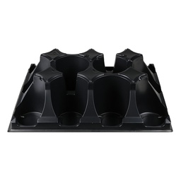 [912210] Round Black Pot 12 Site Holder for 1 Quart