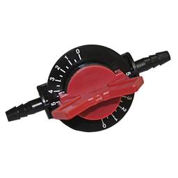 [259950] Grow1 Barbed Adjustable Flow Valve, 1/2 in