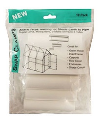 Plastic SNAP Clamps 10 pack
