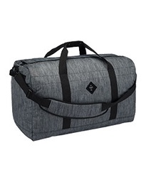 [RLDLSB] Revelry Continental Striped Dark Grey Duffle Bag