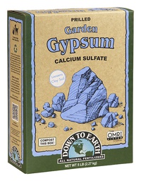 [DTE07890] Down To Earth Garden Gypsum *OMRI*, 5 lb