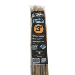 Grower's Edge Natural Bamboo Stakes, 25-Pack