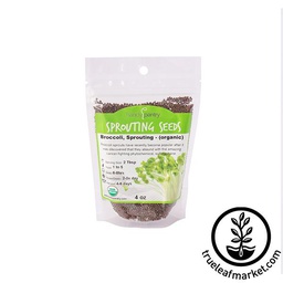 [16796] Handy Pantry Broccoli - Organic - Sprouting Seeds