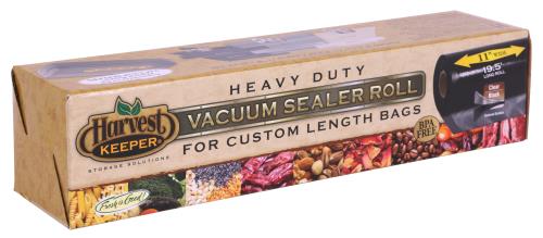 [HGC744392] Harvest Keeper Black / Clear Seal Roll, 11 in x 19.5 ft