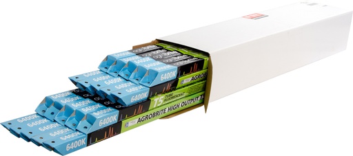 [FLT5264BK20] Agrobrite T5 Replacement Lamp, 2 ft, 6,400 K