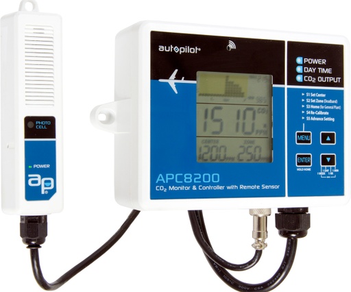 [APC8200] Autopilot CO2 Monitor & Controller With Remote Sensor