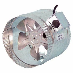 [736660] Hurricane Inline Duct Booster Fan, 8 in