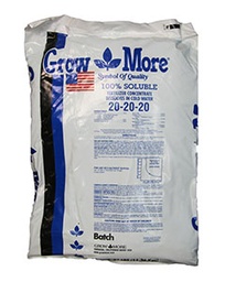 [100046877] Grow More Water Soluble 20-20-20, 25 lb