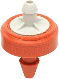 [747664] Netafim Hydro Flow Woodpecker Pressure Compensating Junior Dripper 6.6 gph (Orange/Grey)