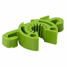 [740152] Grower's Edge C-Bite Stake Coupler &amp; Tie Anchor, 9 mm, 12-Pack