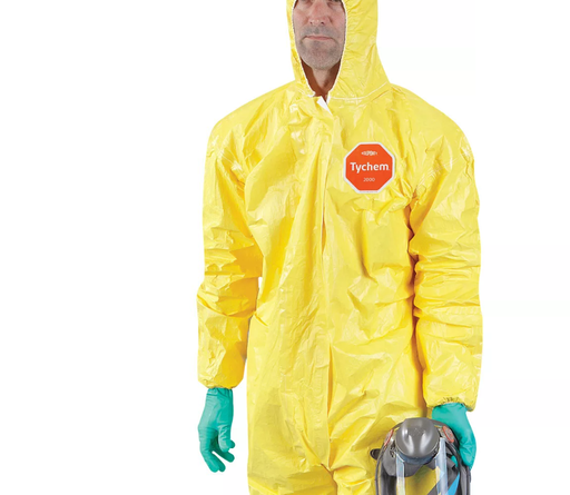 [35127-M] Tyvek / Tychem QC Coveralls, Medium