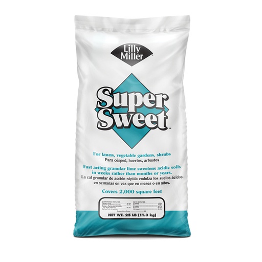 [100099184] Lilly Miller Super Sweet Granular Lime, 25 lb