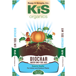 [KiSBC1.5] KiS BioChar Water Only Soil - 1.5cf