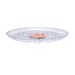 [CWPDS1400] Curtis Wagner Plastics Designer Series Heavy Gauge Saucer, 14 in