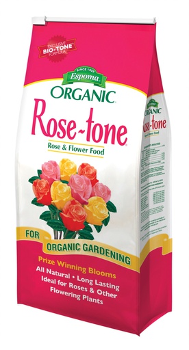 [100047186] Espoma Organic Rose-Tone Rose and Flower Food 4-3-2, 4 lb